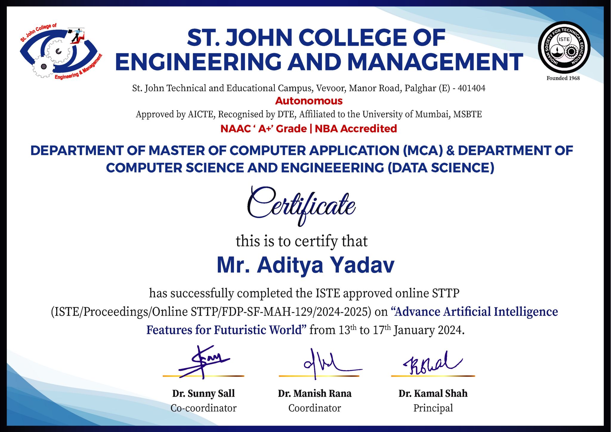 Certificate 2