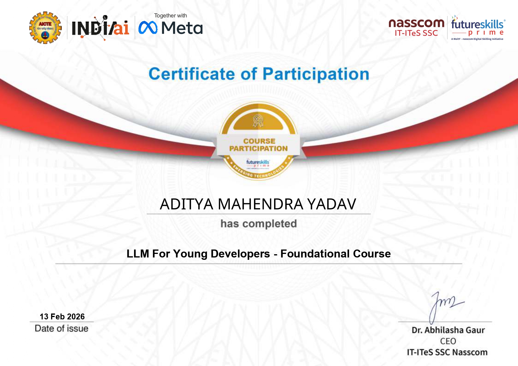 Certificate 1